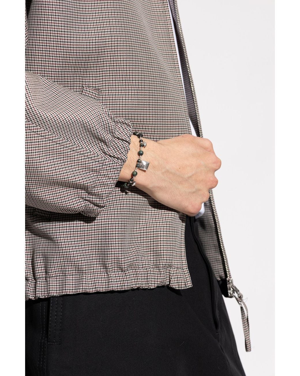 Isabel Marant Metallic Bracelet With Stones for men