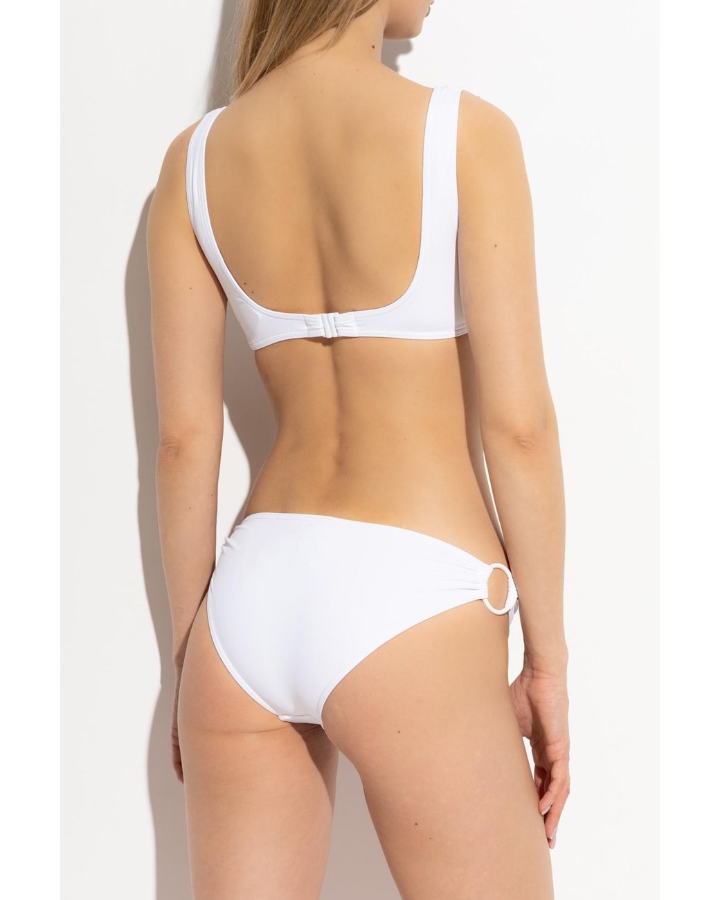 Melissa Odabash White Phoenix Bikini Top