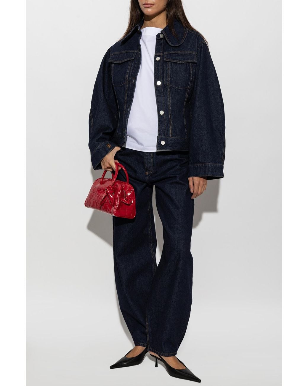 By Malene Birger Blue 'Villies' Denim Jacket