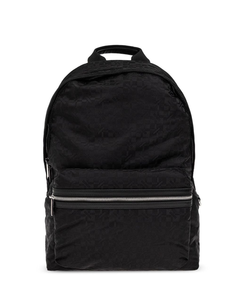 KENZO Black Monogram Backpack