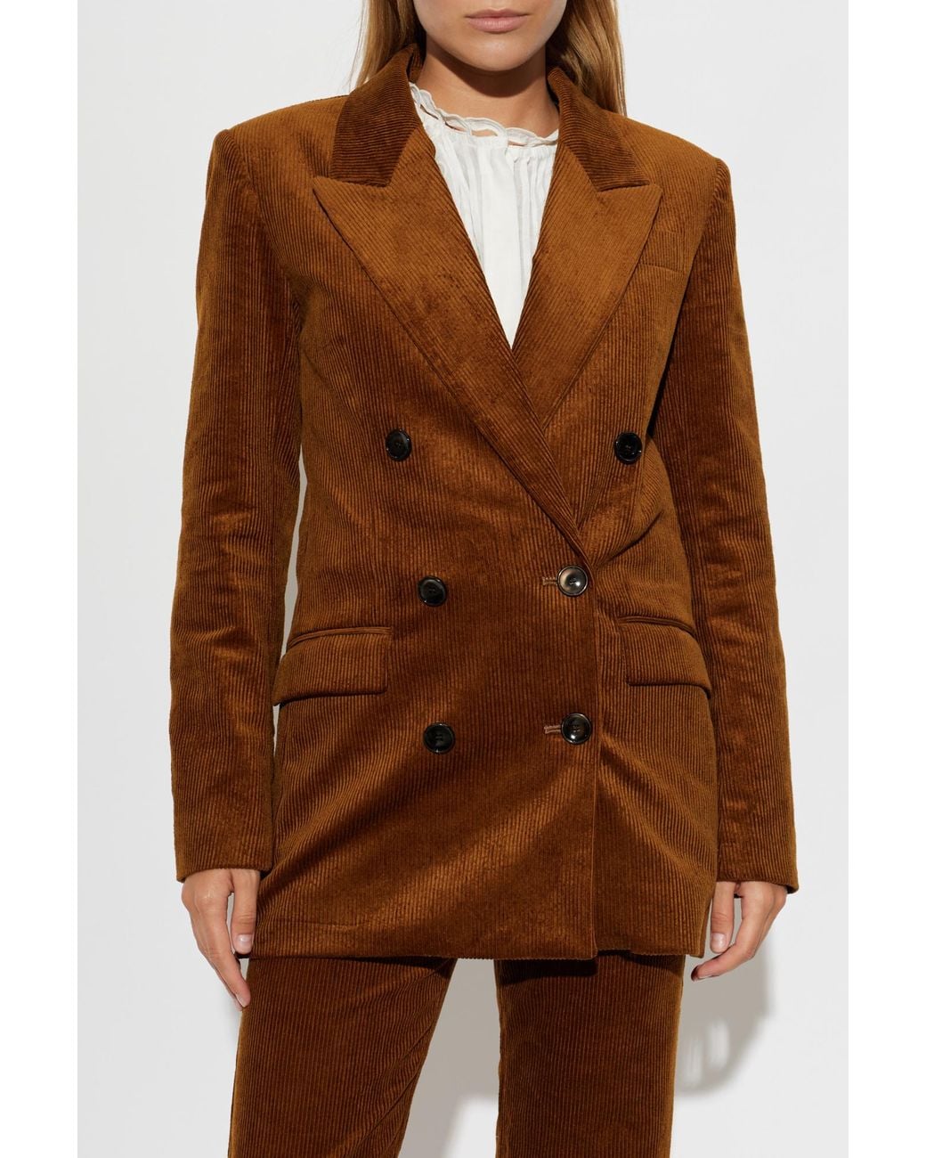 Isabel Marant Brown Corduroy Blazer "Rasma"
