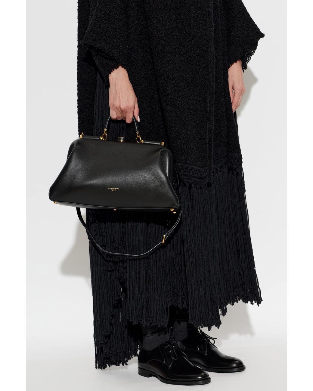 Dolce & Gabbana Black 'Grandma Large' Handbag