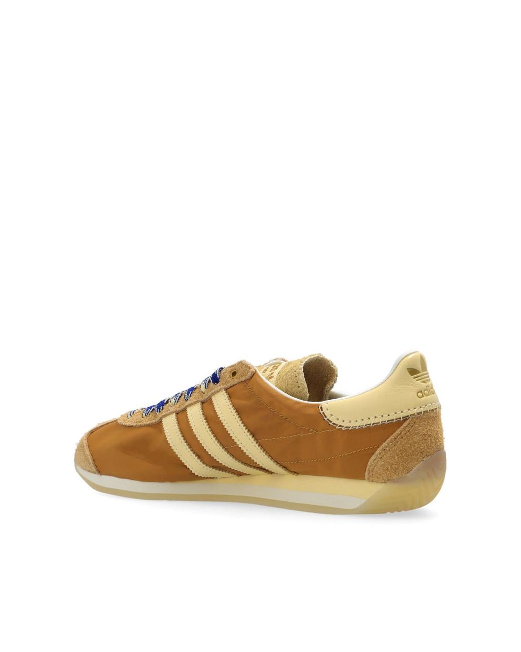 adidas Originals Leather X Wales Bonner in Yellow for Men | Lyst