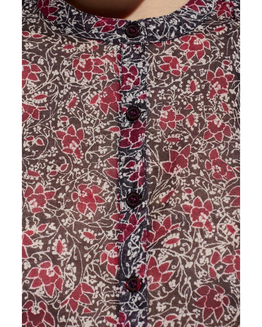 Isabel Marant Red Top 'Maria'
