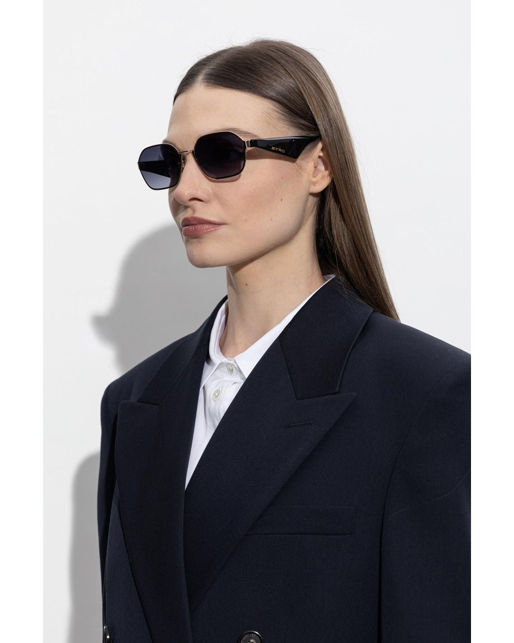 Etro Blue "Combi Tailoring" Sunglasses
