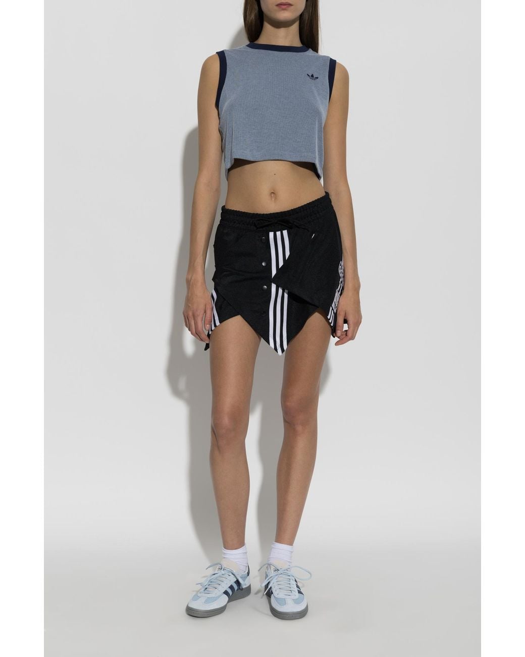 Adidas Originals Blue Top With Z Logo