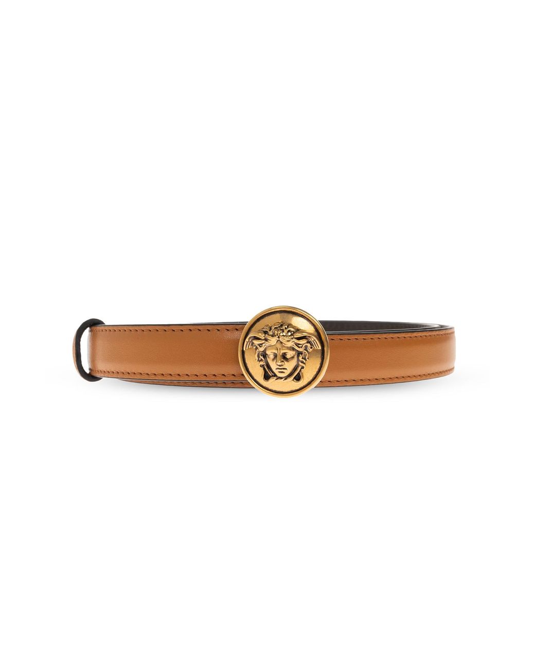 Versace Brown Leather Belt