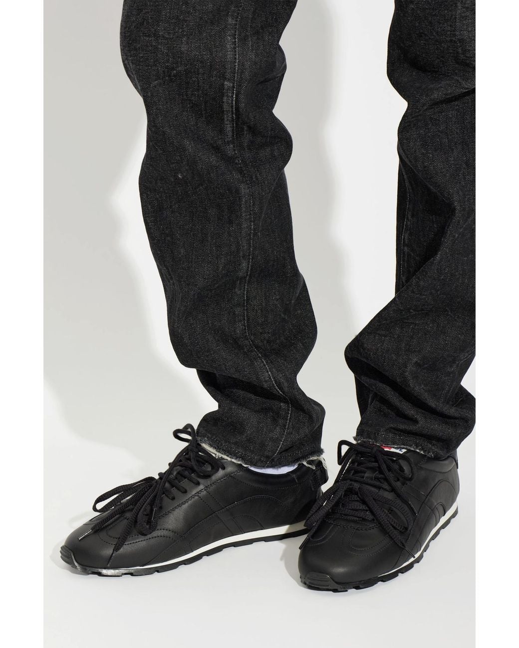 DSquared² Black Sports Shoes 'Dc-642' for men