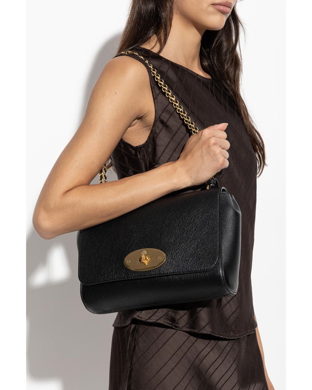 Mulberry Black 'Lily Medium' Bag
