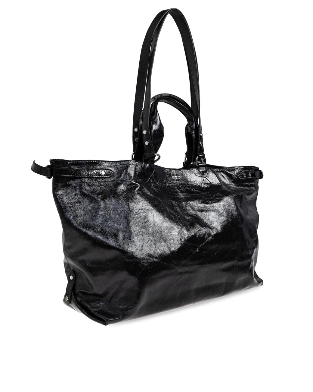 Isabel Marant Black 'Winna Tote' Shopper Bag