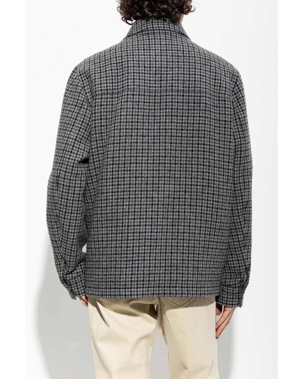 Moncler Gray 'Norfol' Puffer Jacket for men