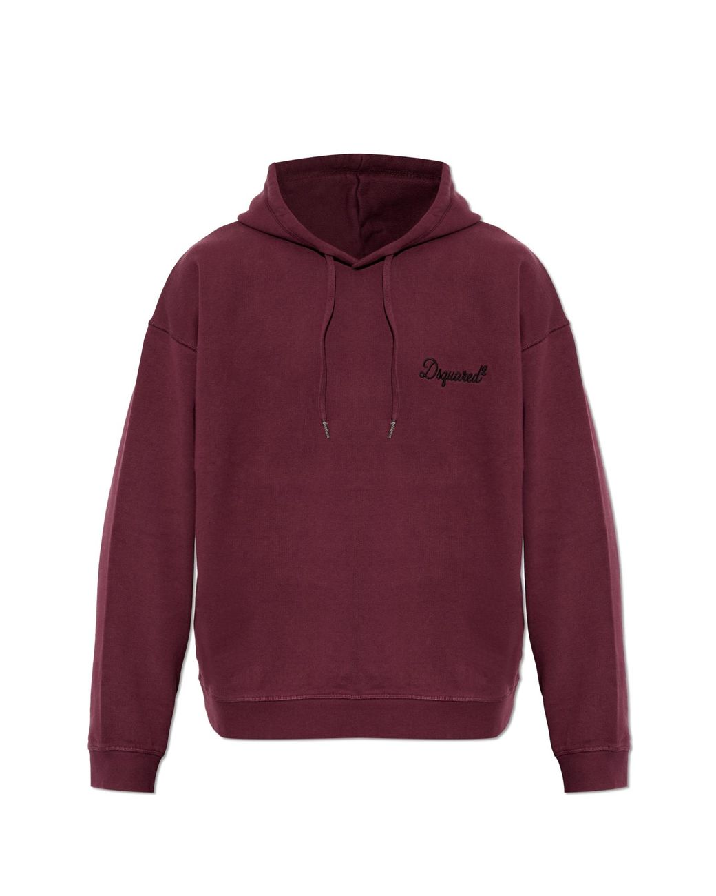 DSquared² Red Sweatshirt With Logo for men