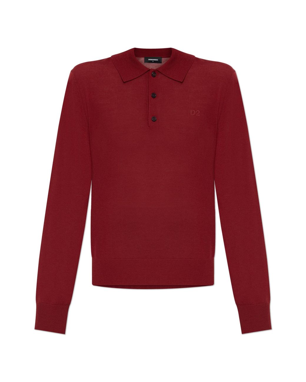 DSquared² Red Wool Sweater