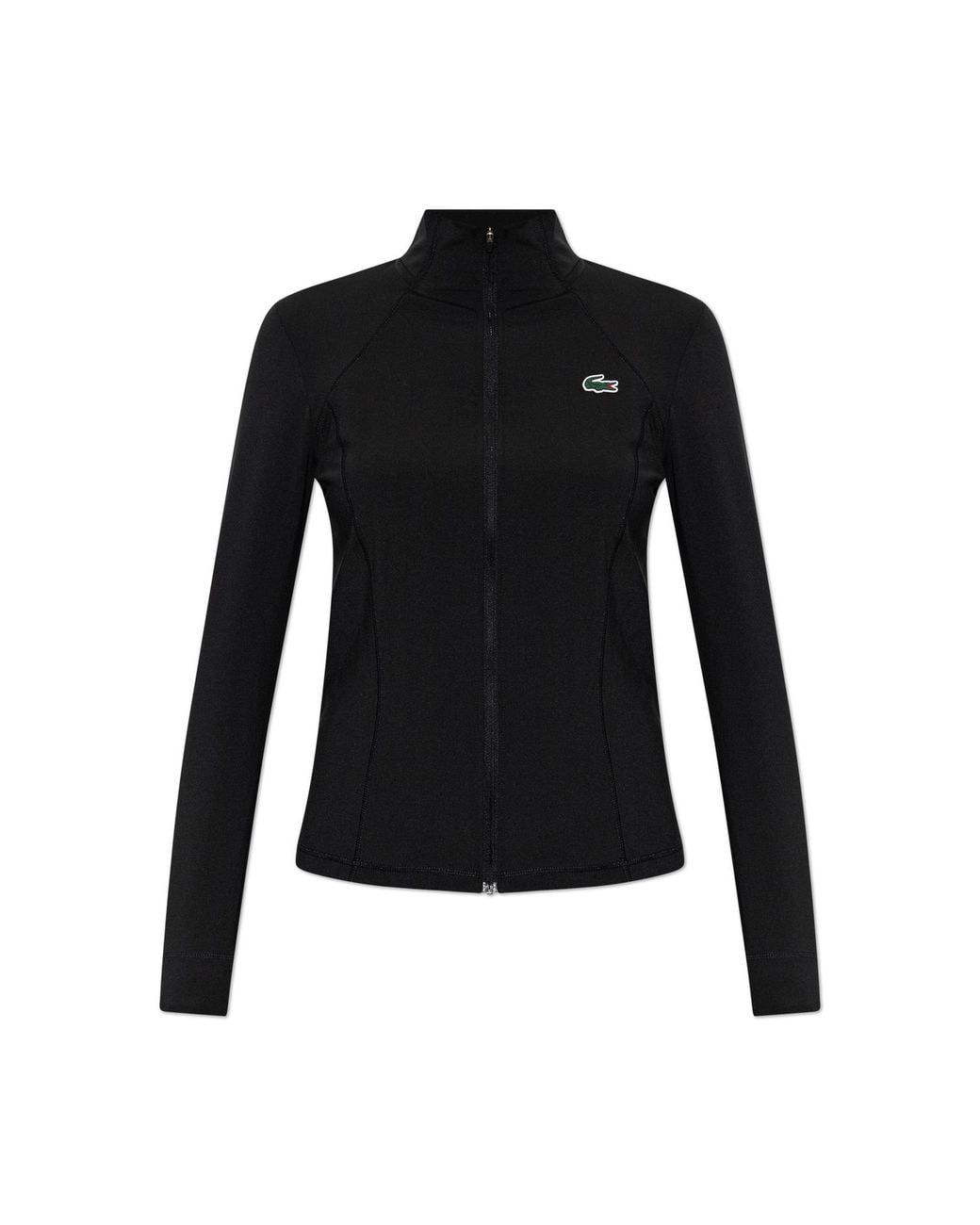 Lacoste Black Sweatshirt With Logo