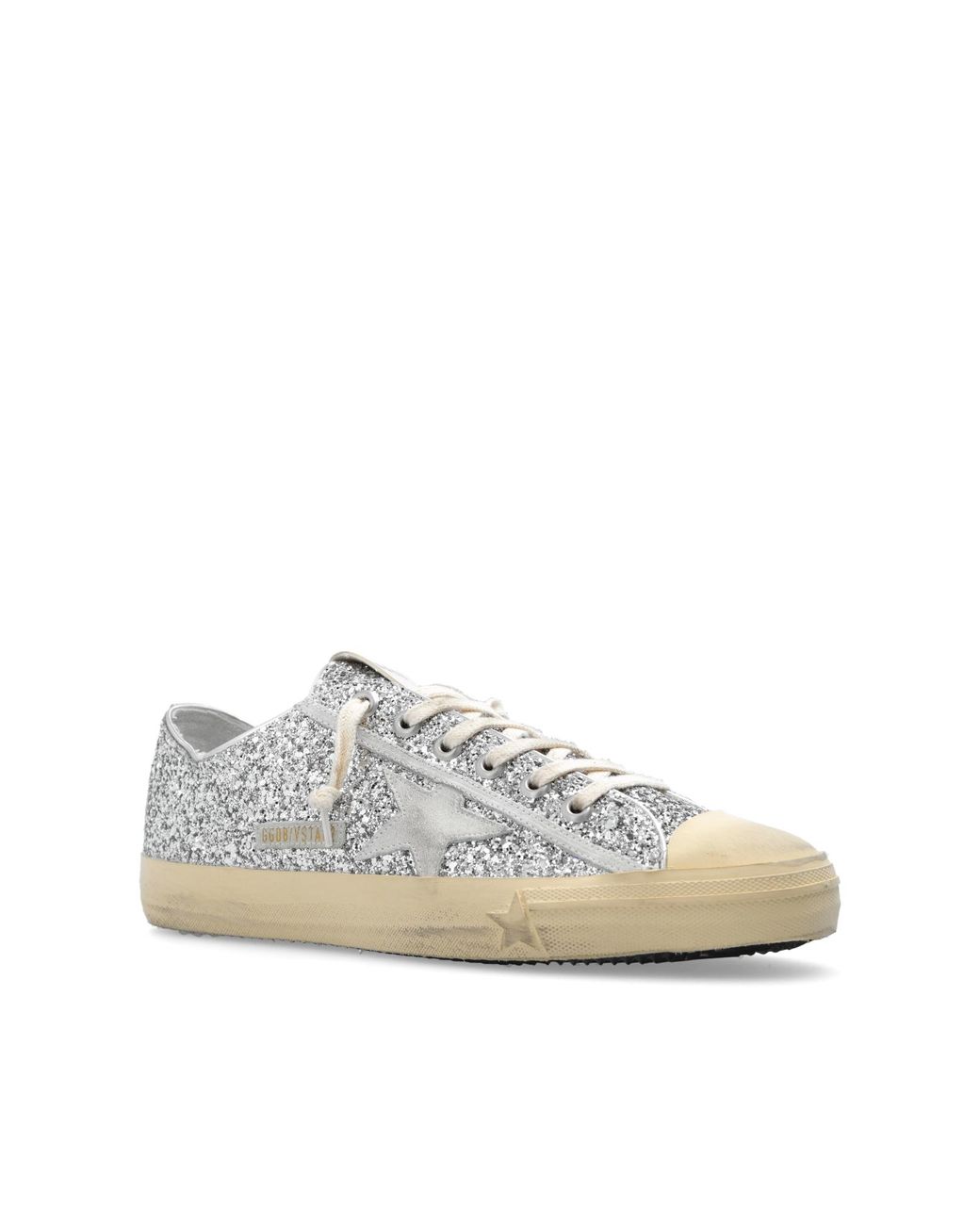Women's Super-Star sneakers with gold foxing