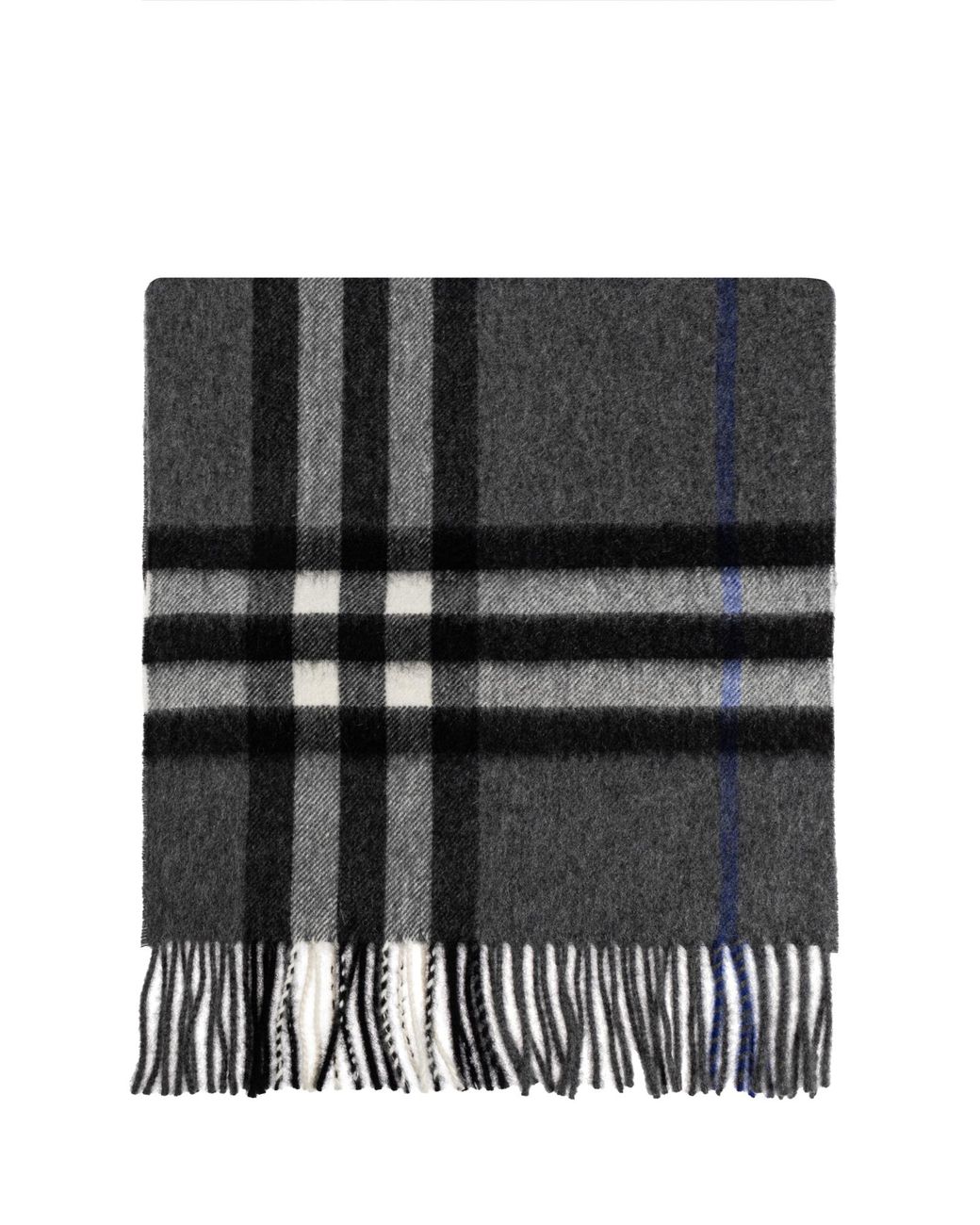 Burberry Black Wool Scarf "Giant