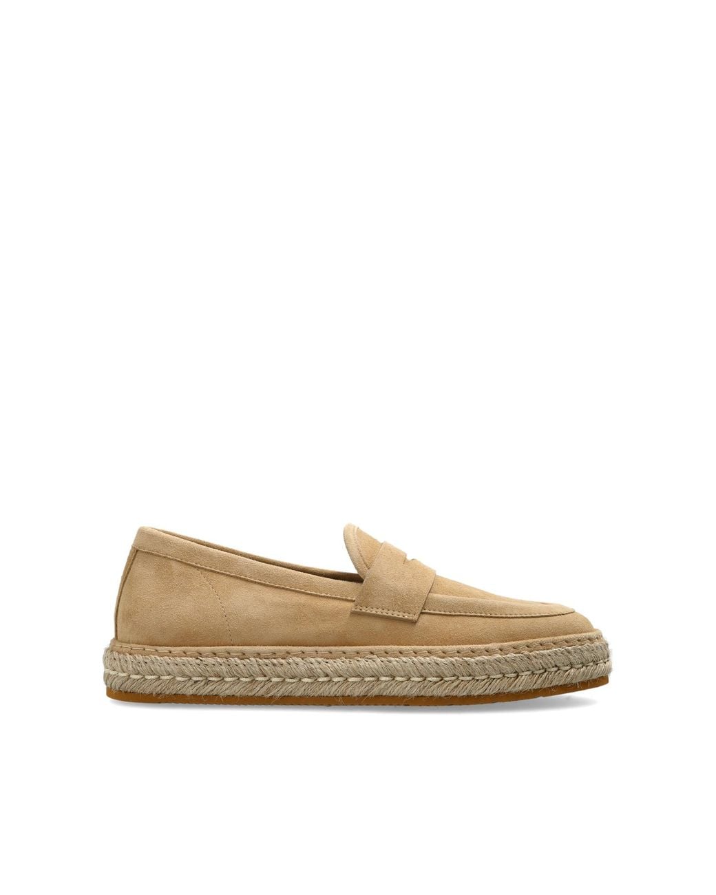 Giorgio Armani Blue Suede Espadrilles