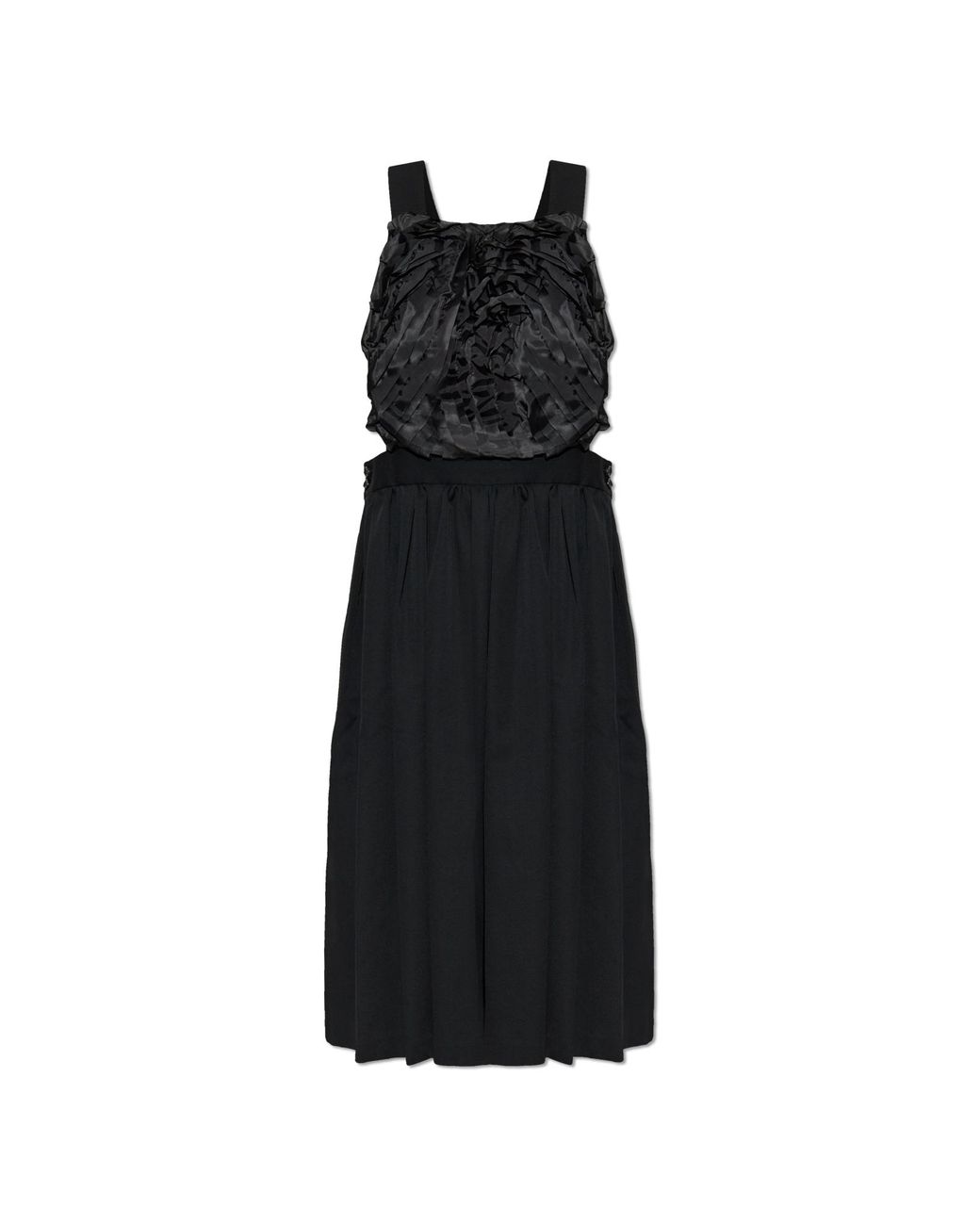 CDG by Comme des Garcons Black Backless Dress