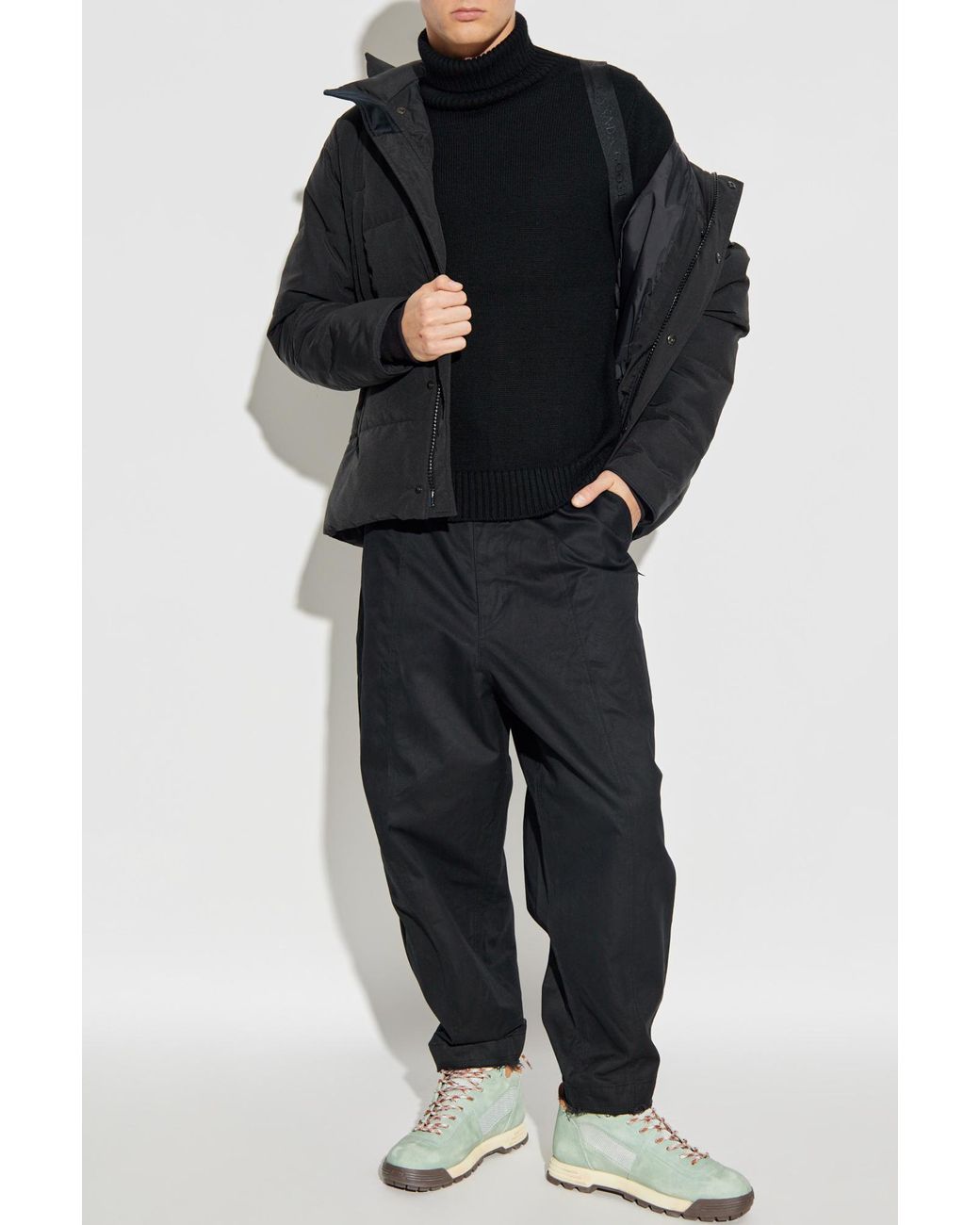 Canada Goose Blue Wyndham Puffer Jacket for men