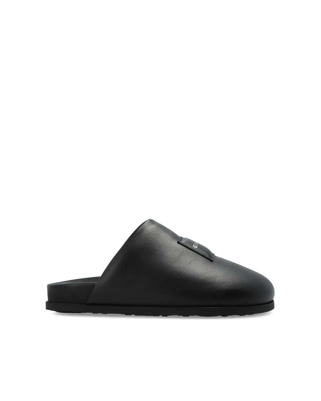 Givenchy Black Leather Shoes With Logo