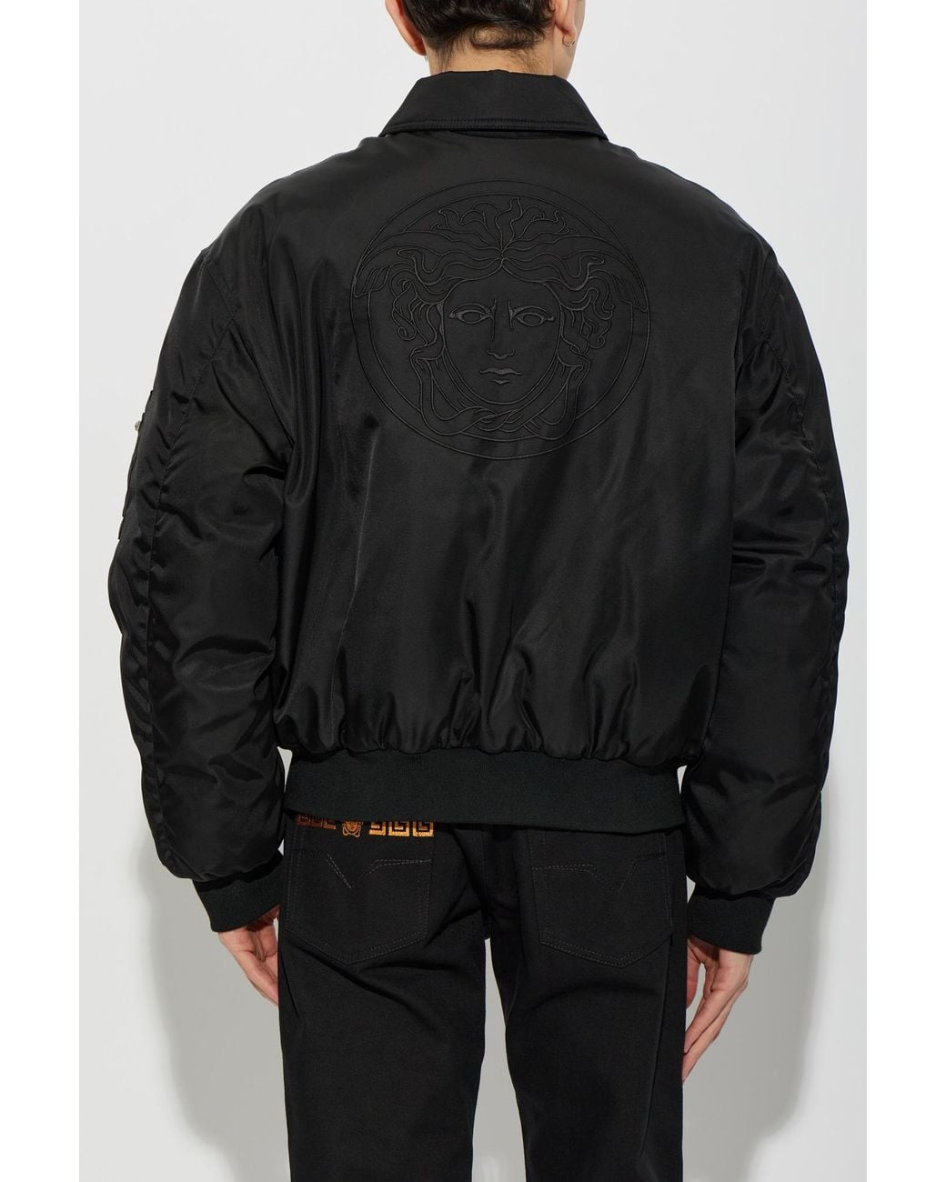 Versace Black 'Bomber' Jacket for men