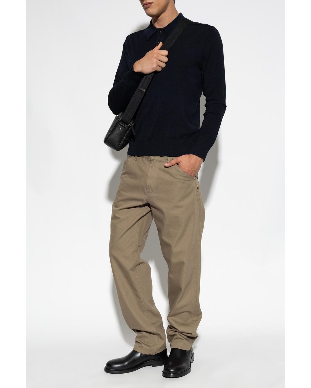 Burberry Blue Polo 'Marcus' for men