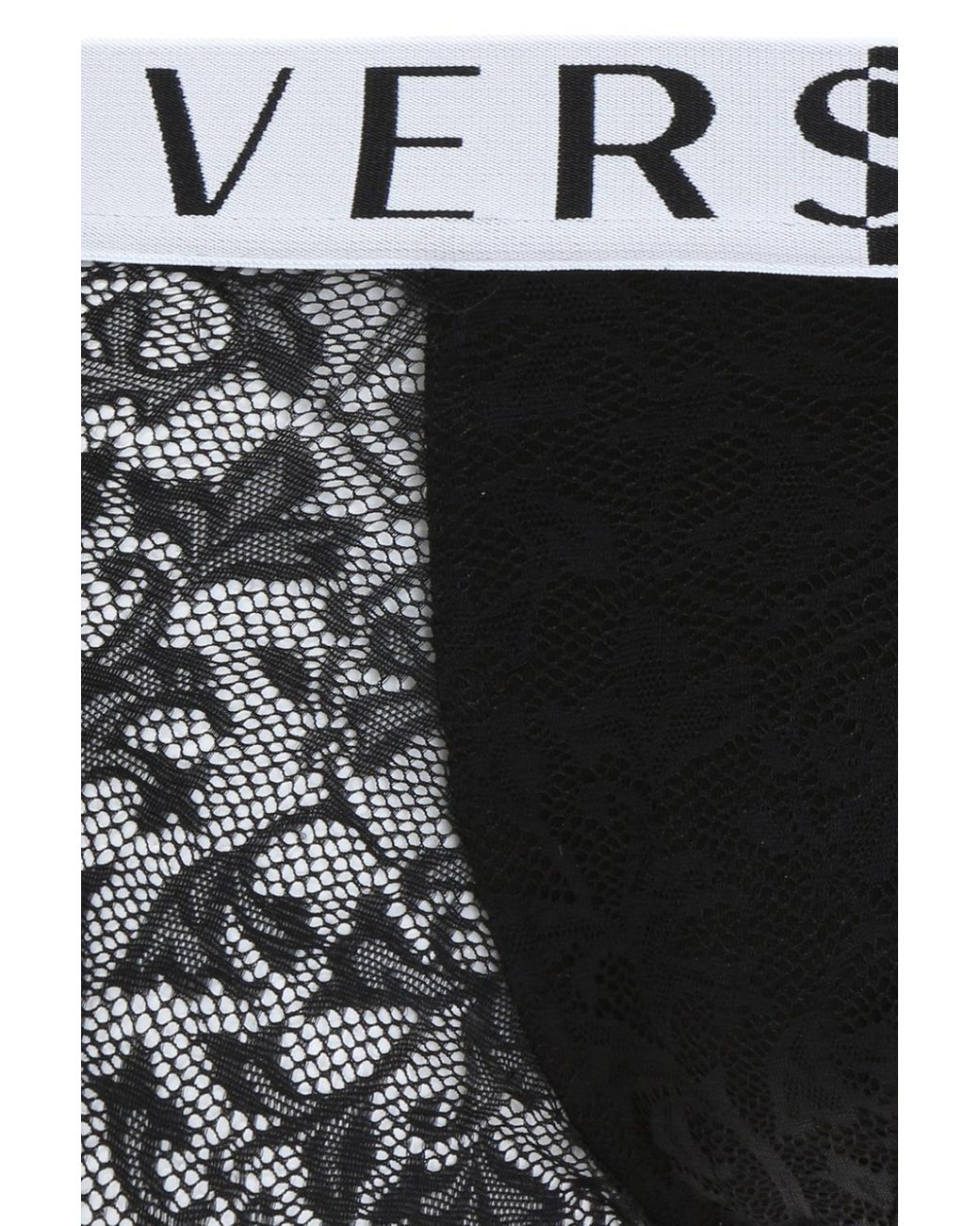 Versace Lace Boxers in Black for Men | Lyst