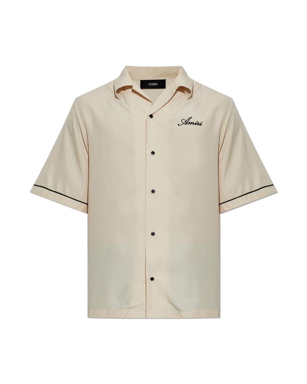Amiri Natural Short Sleeve Shirt for men
