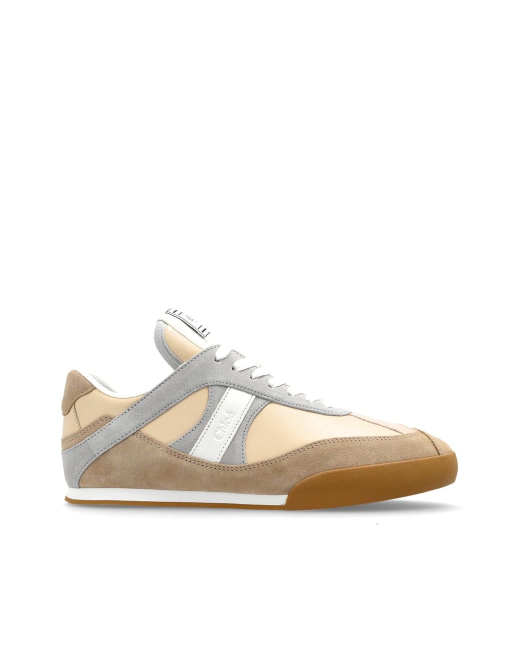 Chloé White Sport Shoes 'Kick'
