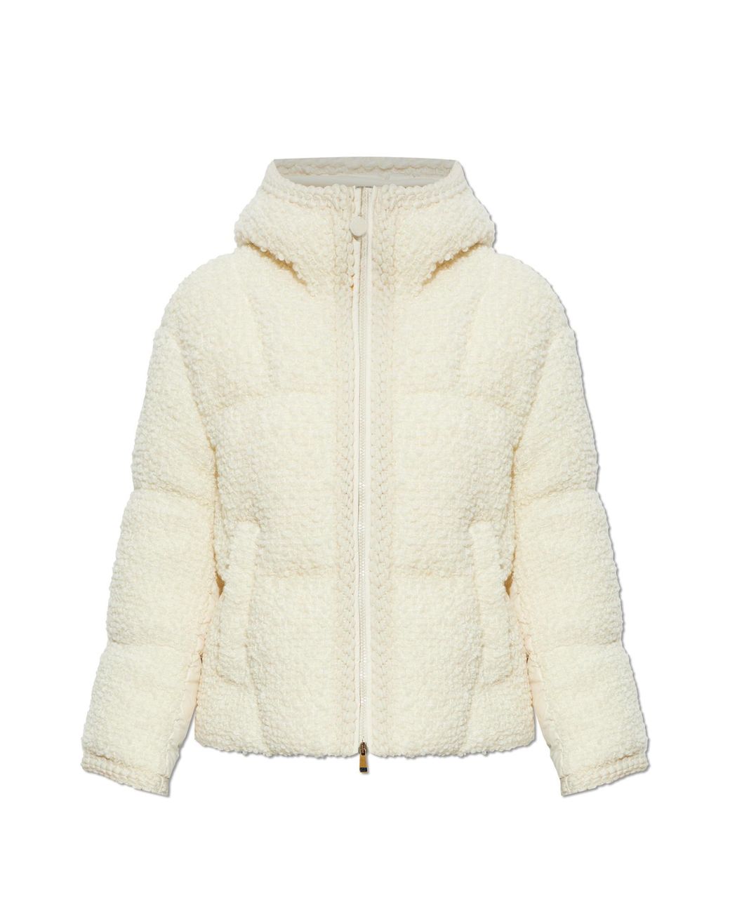 Moncler White 'Cristallin' Puffer Jacket