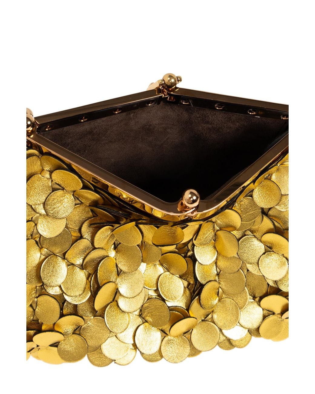 Etro Metallic "Vela Small" Shoulder Bag