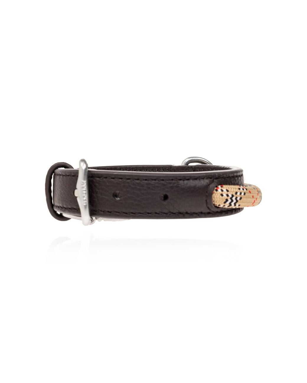 Burberry Black Leather Collar