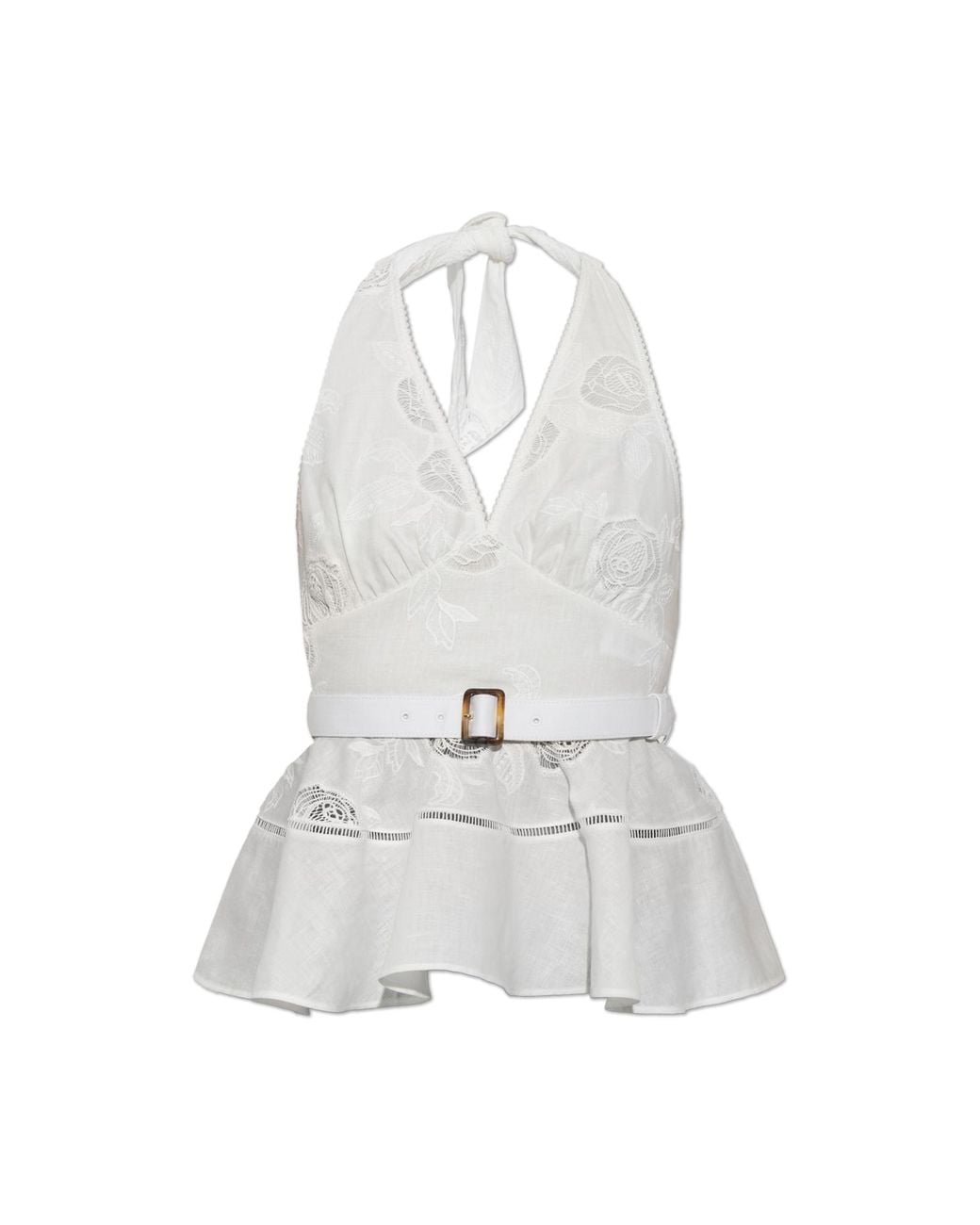 Self-Portrait White Top With Bare Shoulders