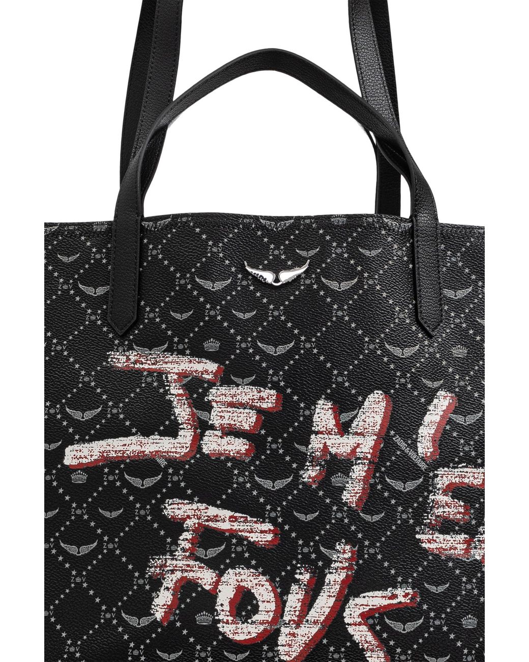 ZADIG & VOLTAIRE ZモノグラムXLショッパーバッグ Z Monogram XL Shopper Graffiti Tote Bag | Zadig&Voltaire