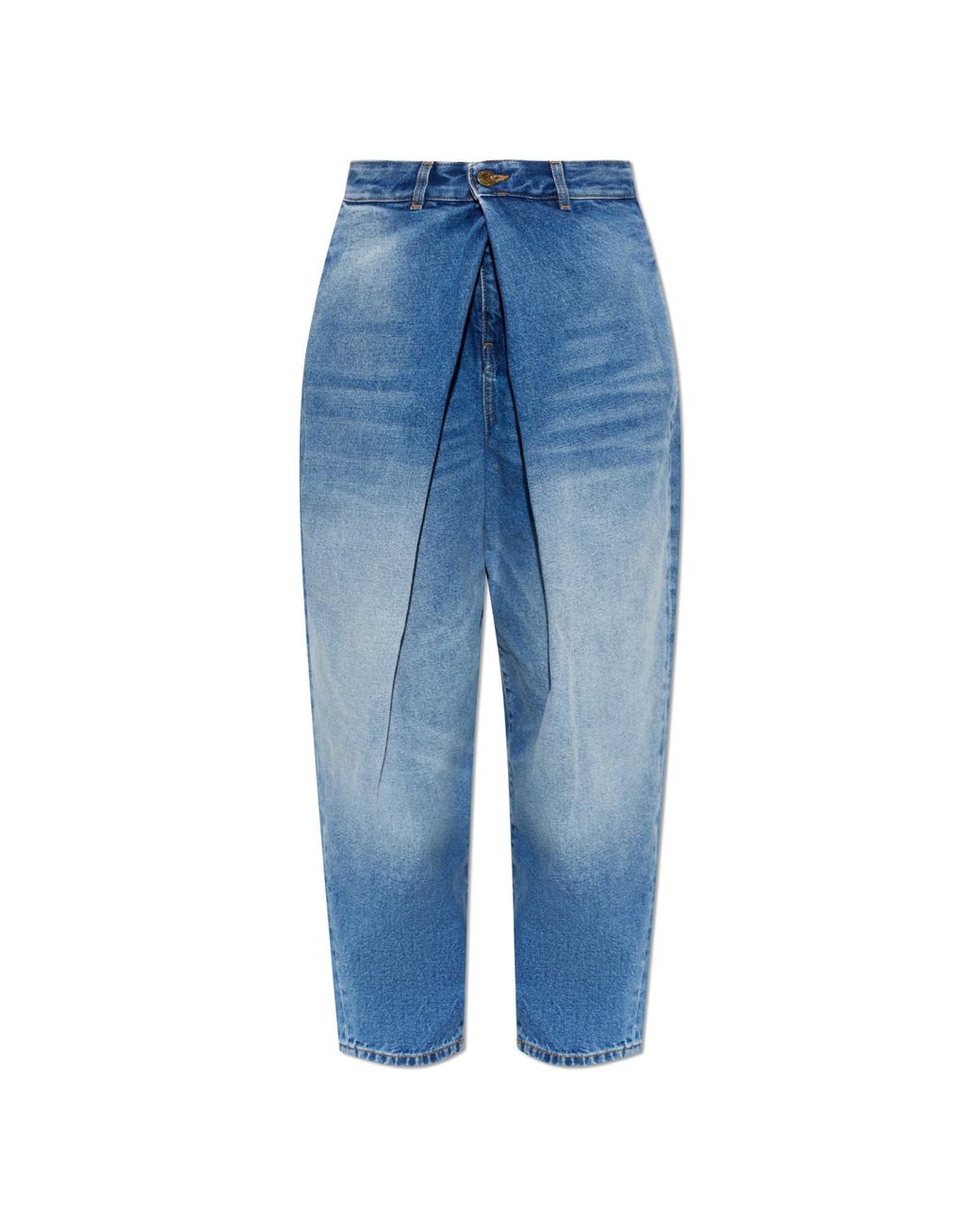 Balmain Blue Jeans With Pleats