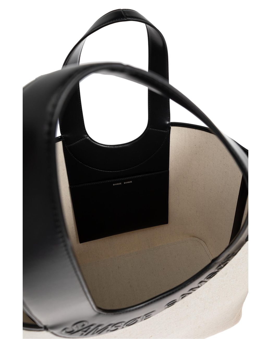 Samsøe & Samsøe Black Shopper Bag "Saberta"