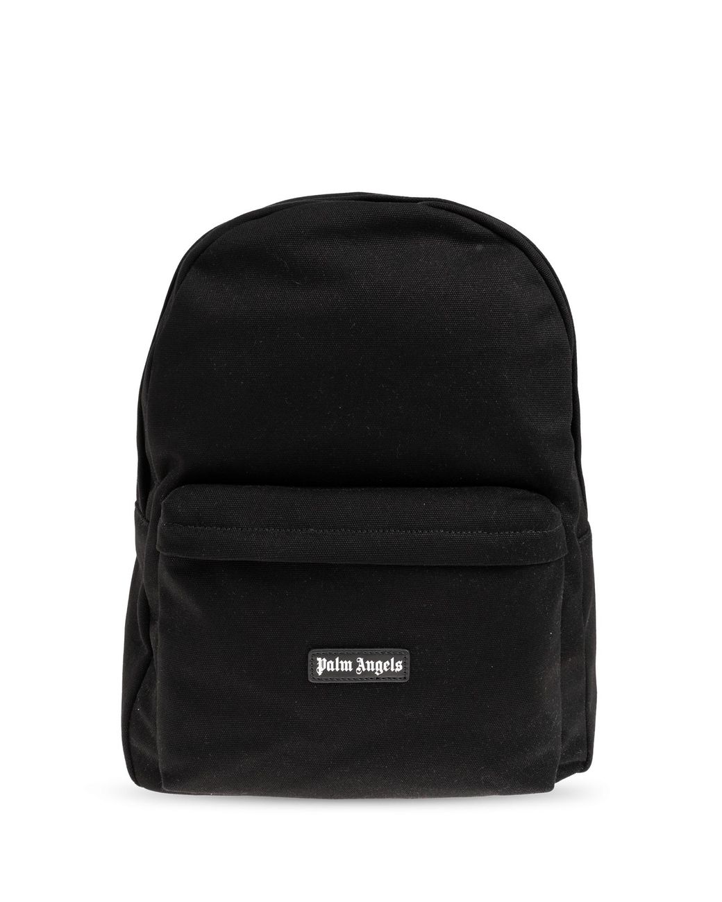 Palm Angels Black Backpack With Logo for men