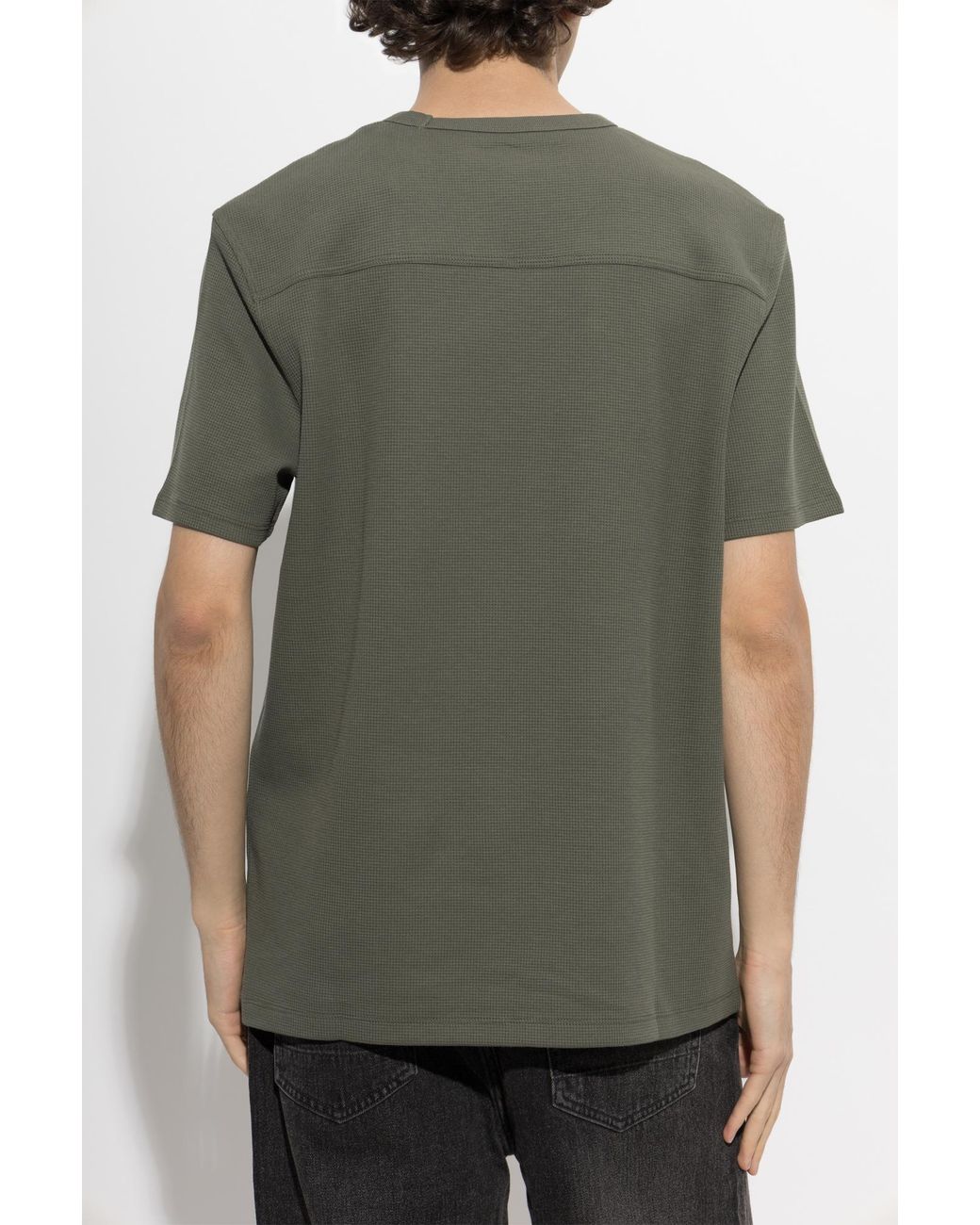AllSaints Green T-Shirt "Ellis" for men