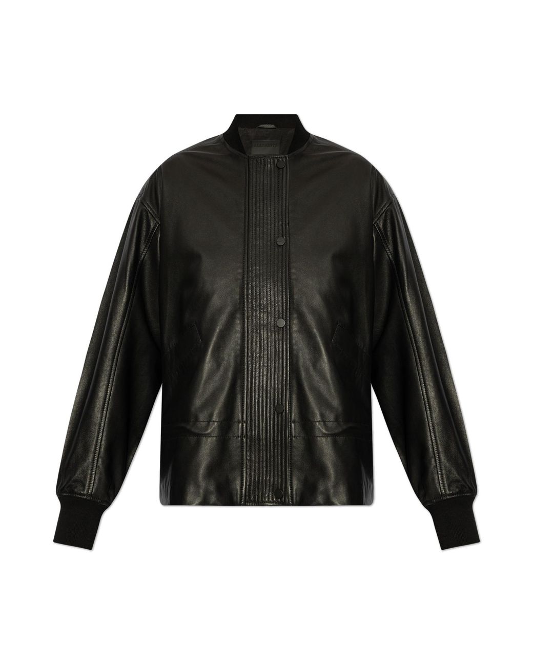 AllSaints Black Leather Jacket Sofi
