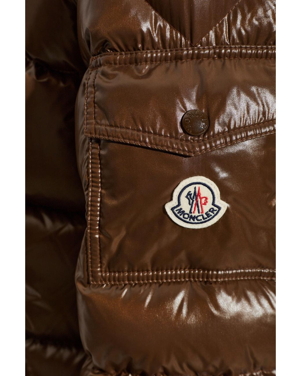 Moncler Brown 'Maya' Puffer Jacket for men