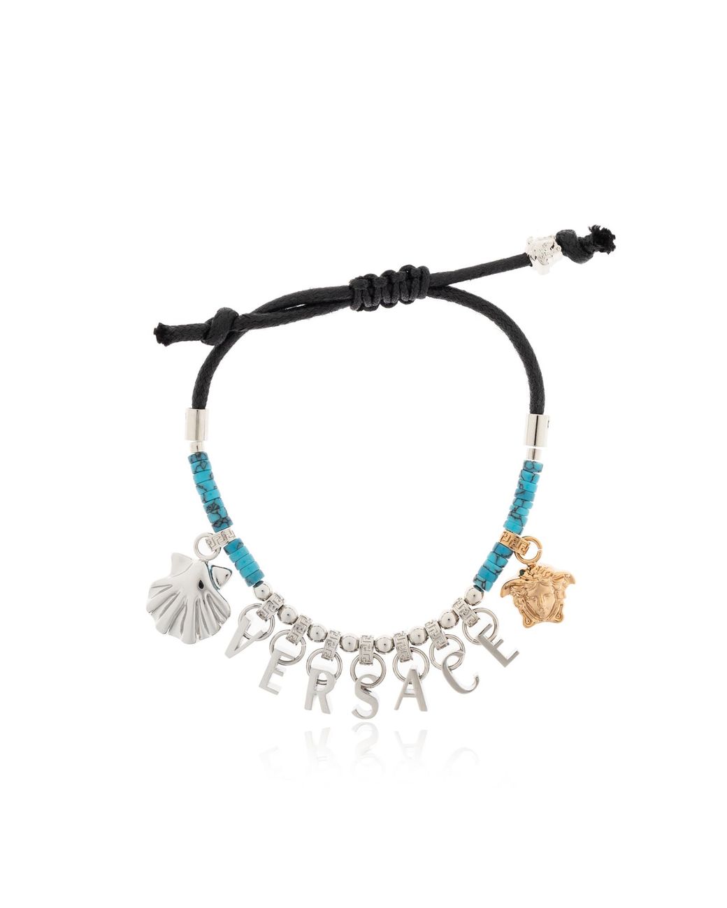 Versace Blue Charm Bracelet
