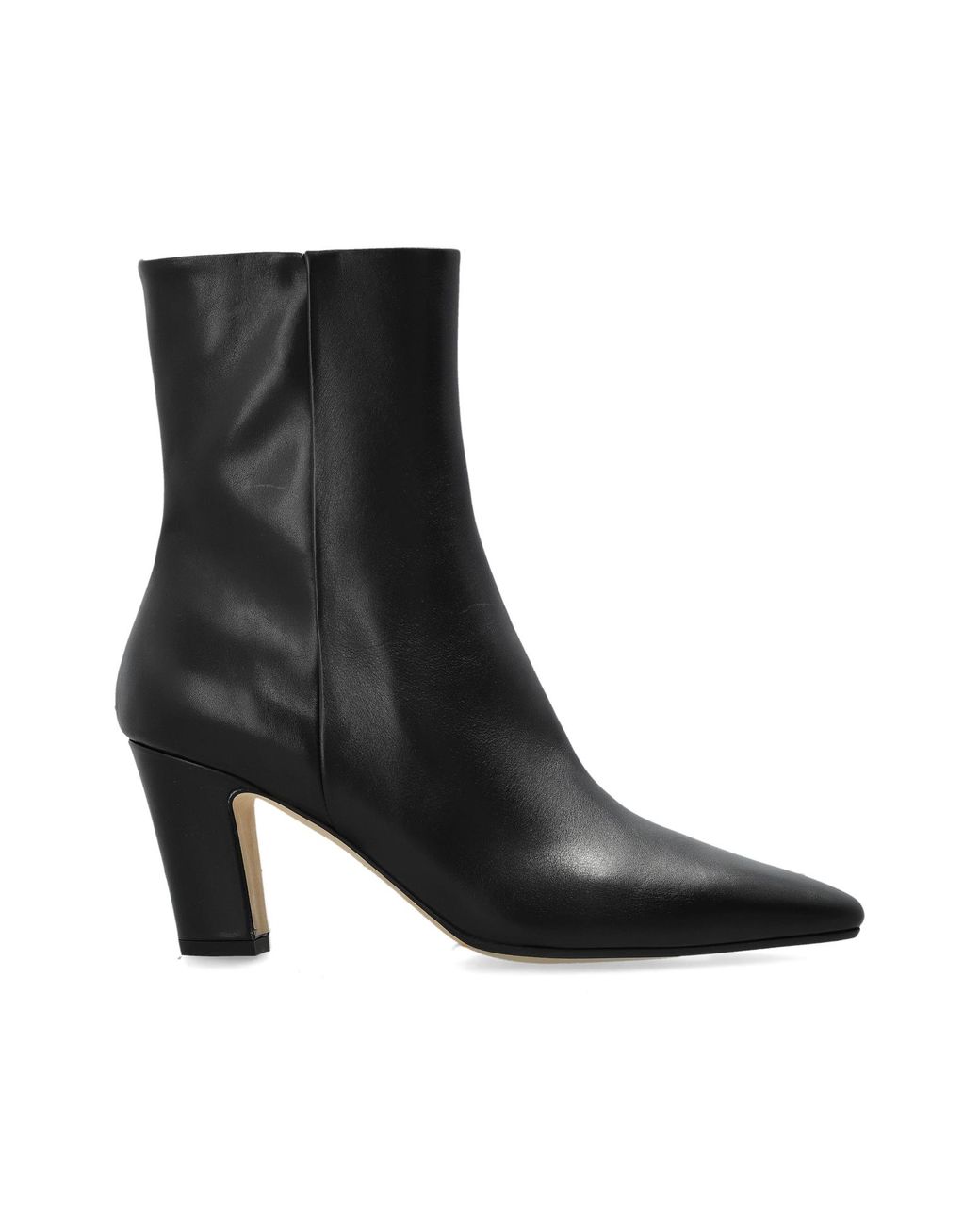 Aeyde Black Heeled Ankle Boots 'Maris'