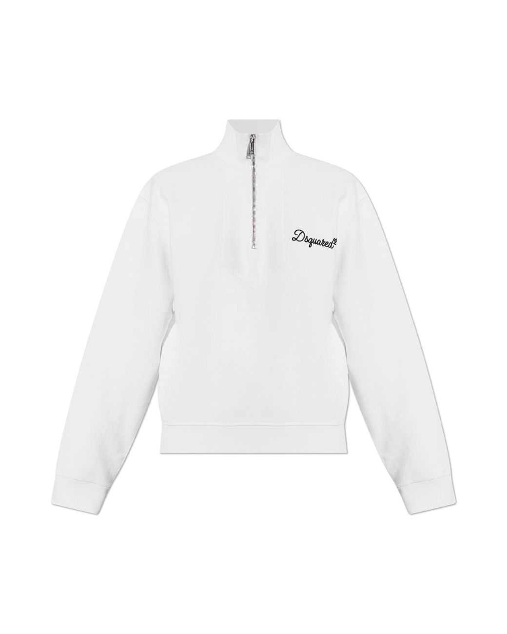 DSquared² White Sweatshirt With Logo