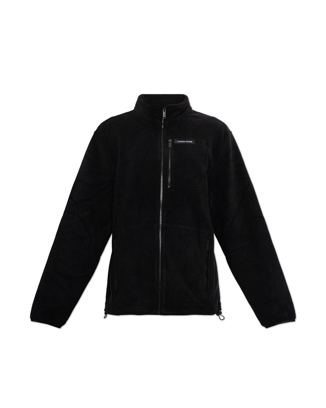 Canada Goose Black 'Loma' Fleece With Embroidered Logo for men