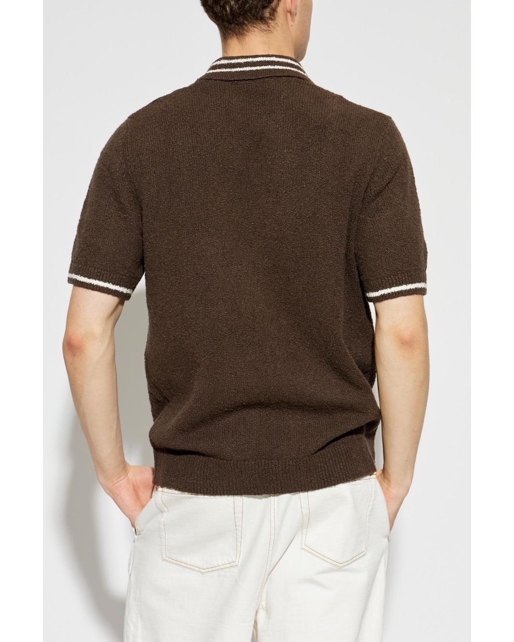 Samsøe & Samsøe White Polo "Sapedro" for men