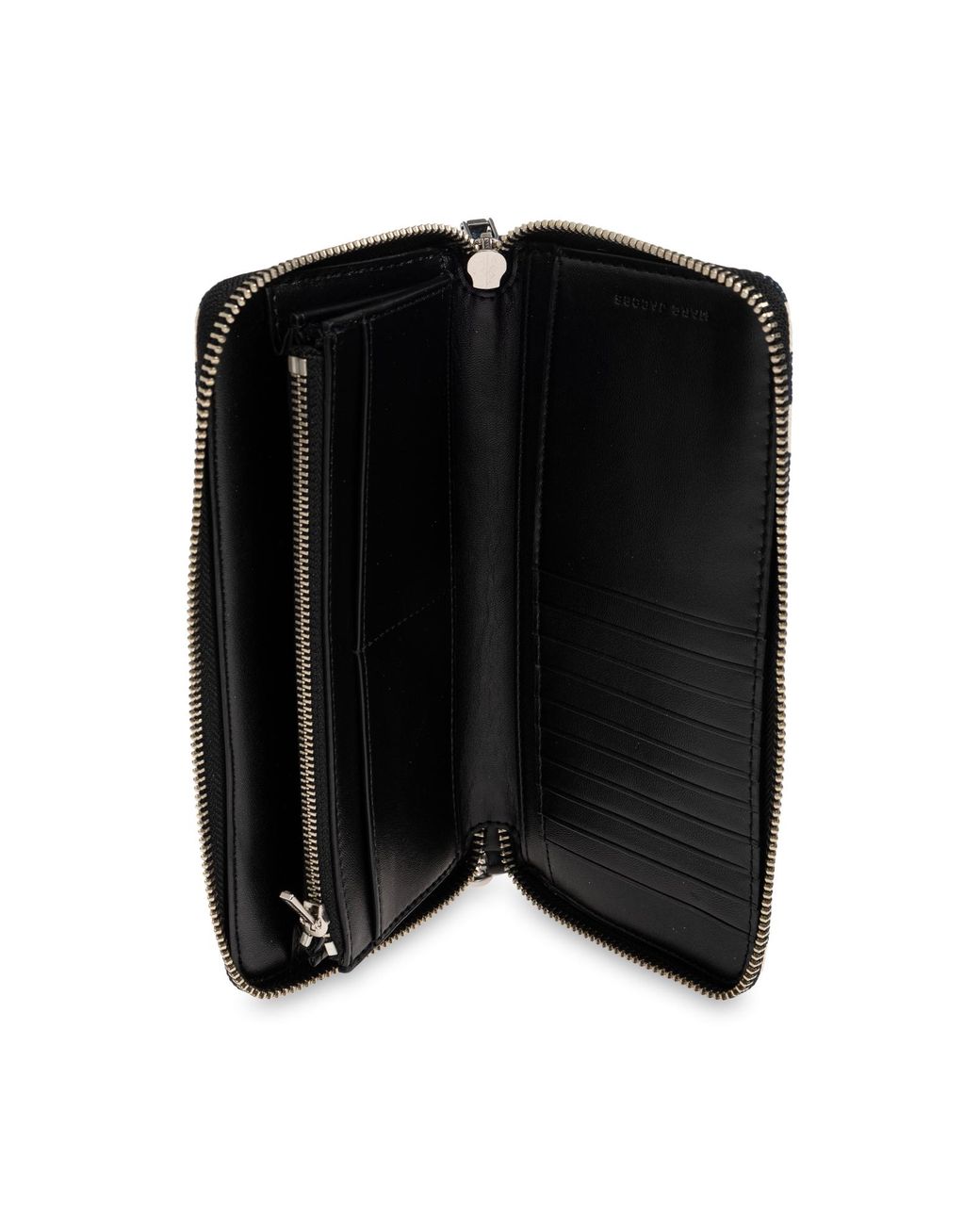 Marc Jacobs Black Striped Pattern Wallet
