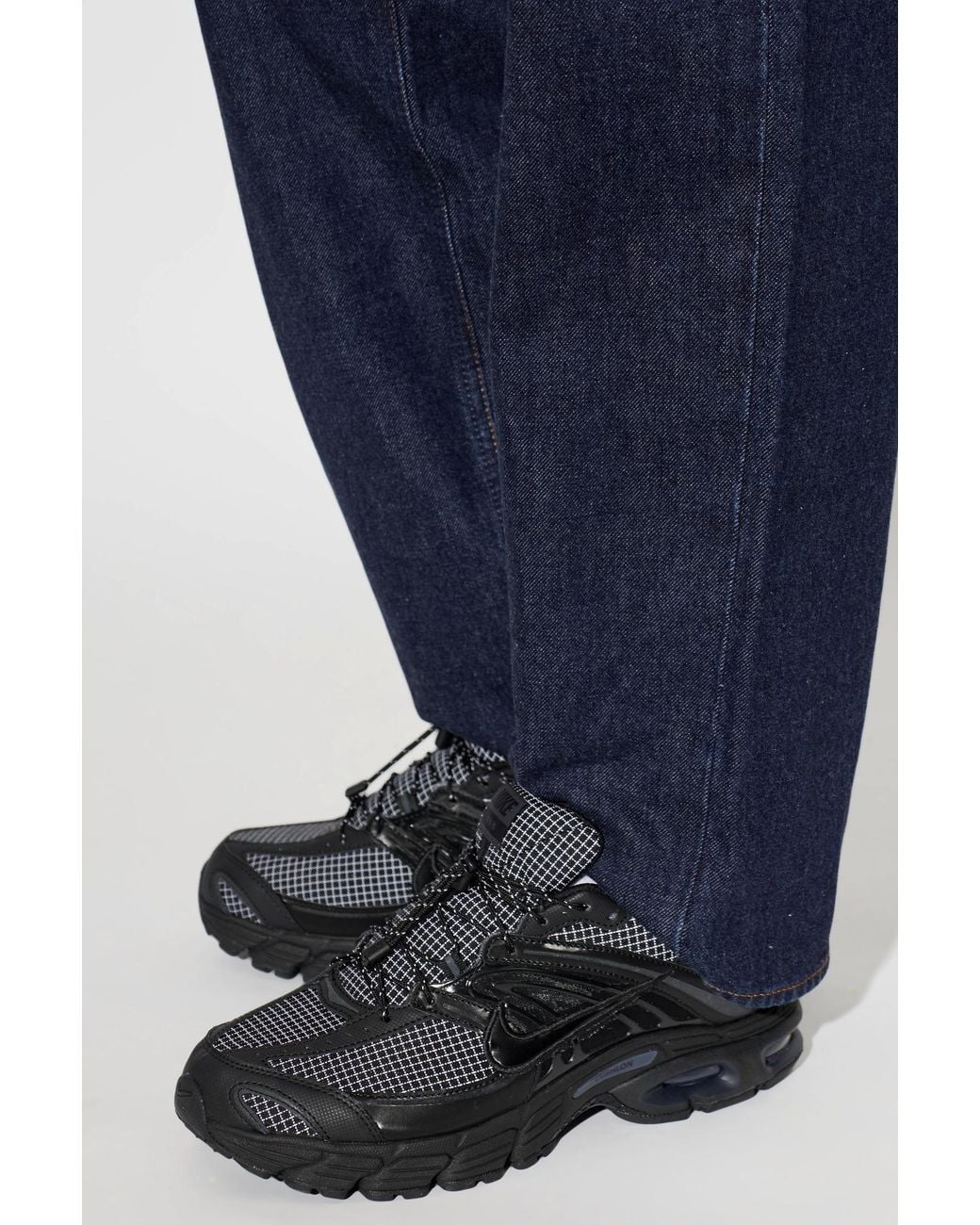 Nike Black Sports Shoes 'Air Max Moto 2K' for men