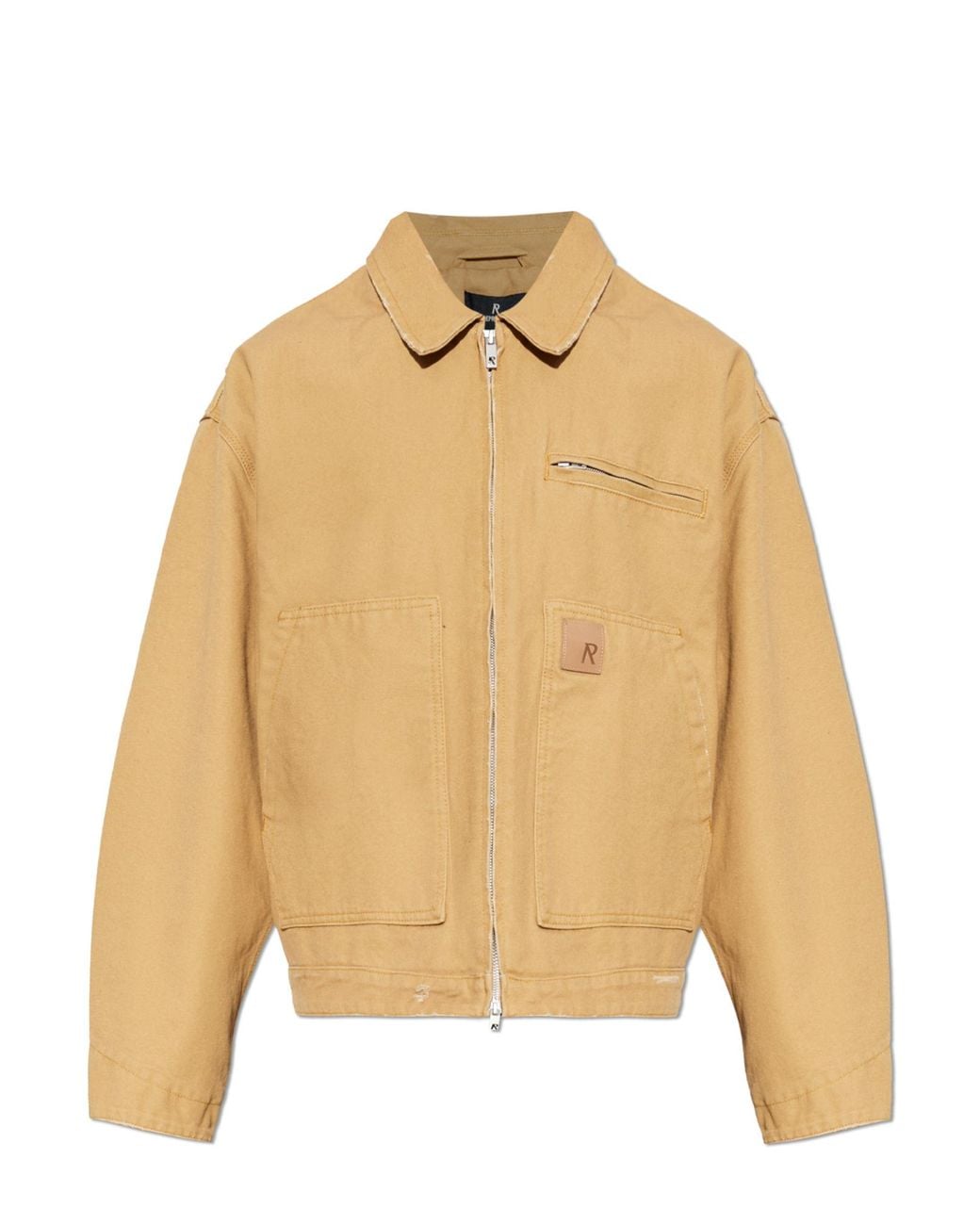 Represent Natural Denim Jacket With "Vintage" Effect for men