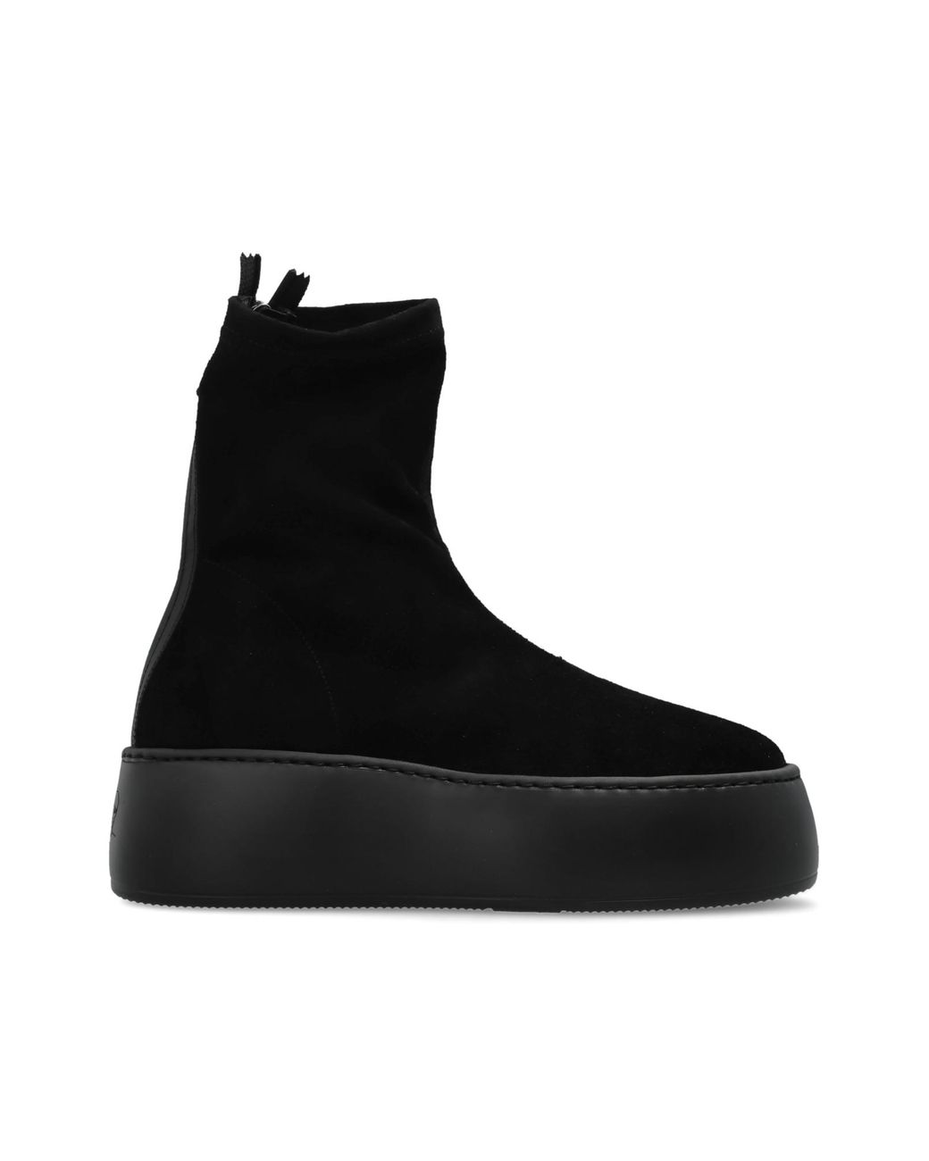Agl Attilio Giusti Leombruni Black Platform Ankle Boots 'Vibe'