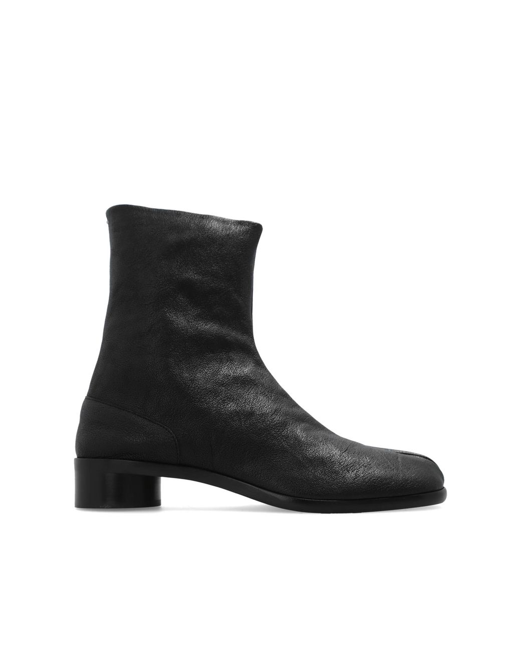 Maison Margiela Black 'Tabi' Cut-Out Boots